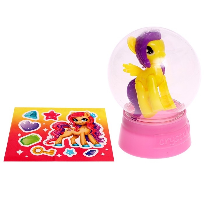 Игрушка «Милый пони» с наклейками, МИКС Игрушка «Милый пони» с наклейками, МИКС