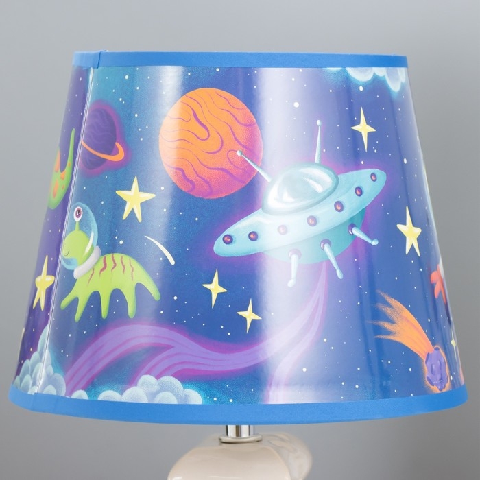 Настольная лампа  Настольная лампа "Инопланетяне" Е14 15Вт 20х20х28 см RISALUX