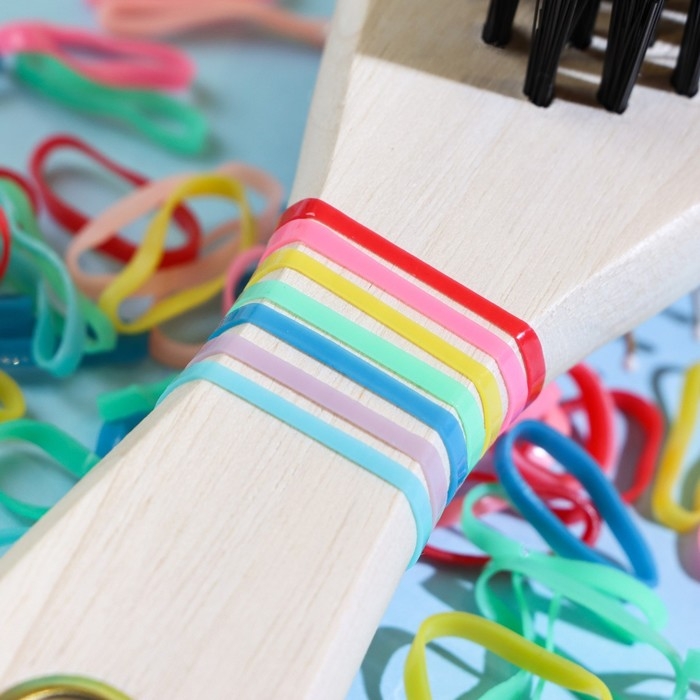 Резинки для животных повышенной прочности, набор 100 шт, микс цветов Резинки для животных повышенной прочности, набор 100 шт, микс цветов