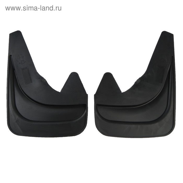 Брызговики универсальные ТюменьАвтоДеталь, 22 х 31 см, резина, чёрные, набор 2 шт Брызговики универсальные ТюменьАвтоДеталь, 22 х 31 см, резина, чёрные, набор 2 шт