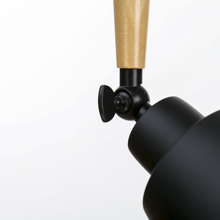 Спот Спот "Цилиндр малый" 1x40Вт E27 черный 12х20х20 см