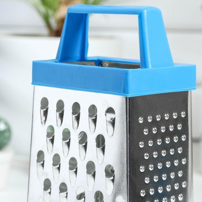 Тёрка четырёхгранная Доляна «Классика», 23 см, цвет МИКС Тёрка четырёхгранная Доляна «Классика», 23 см, цвет МИКС