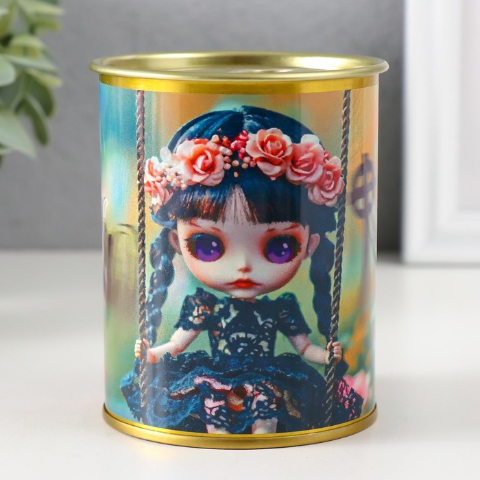 Копилка-банка металл Копилка-банка металл "Готическая"