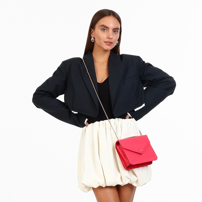 Сумка женская на магните, маленький размер, цвет розовый Сумка женская на магните, маленький размер, цвет розовый