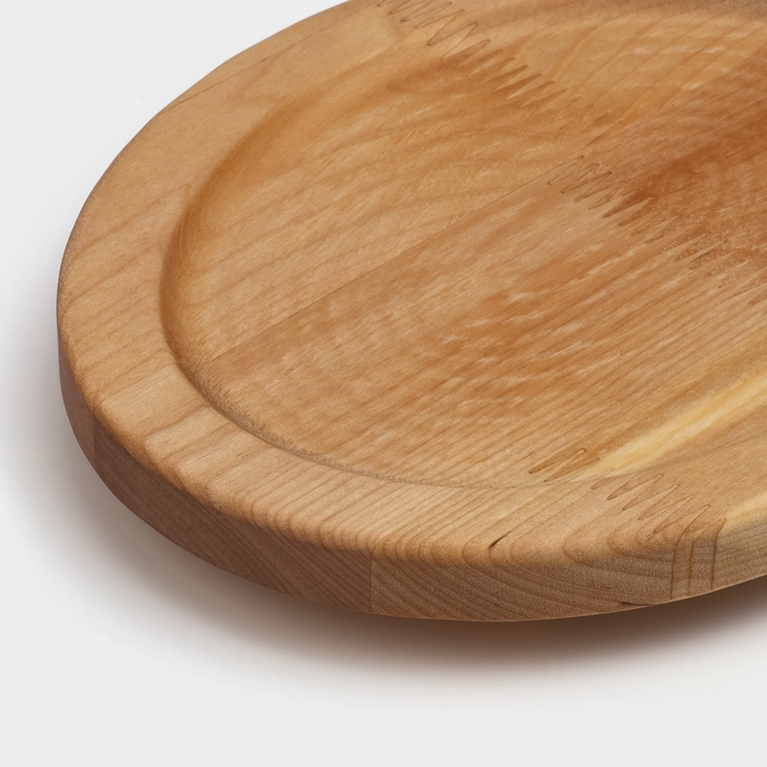 Доска для подачи рыбной продукции, пропитано минеральным маслом, 33×18 см, берёза Доска для подачи рыбной продукции, пропитано минеральным маслом, 33×18 см, берёза