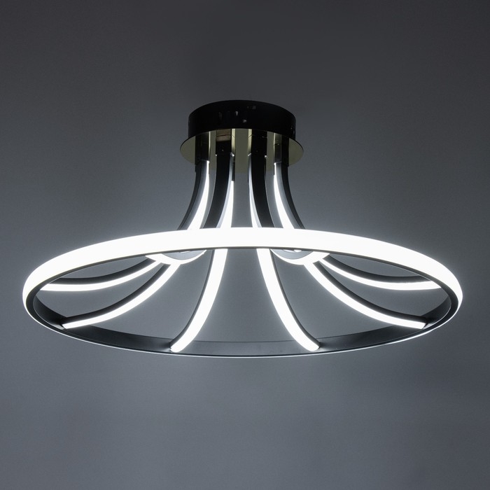 Светильник Светильник "Арнис" LED 90Вт 3000-6000К черный 50х50х20 см BayerLux