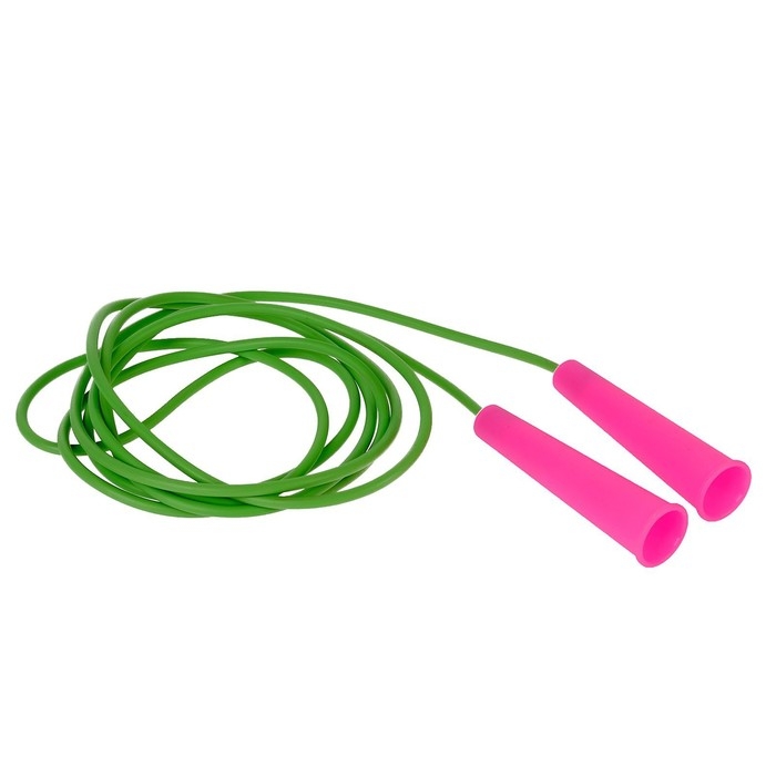 Скакалка спортивная 3,00м, диаметр шнура 5 мм, МИКС Скакалка спортивная 3,00м, диаметр шнура 5 мм, МИКС