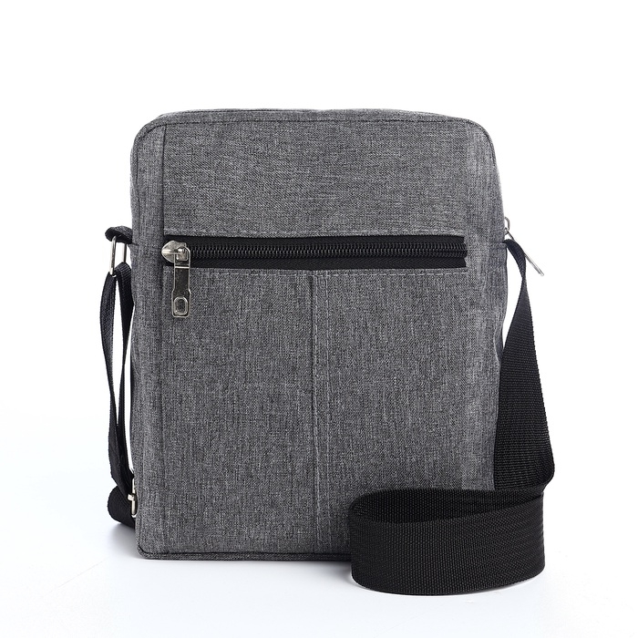 Сумка мужская, цвет серый Сумка мужская, цвет серый