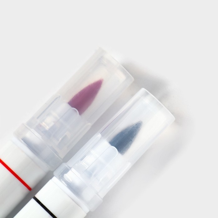 Набор маркеров для украшения десертов KONFINETTA, 2 шт, 16,5 см, чёрный, красный Набор маркеров для украшения десертов KONFINETTA, 2 шт, 16,5 см, чёрный, красный