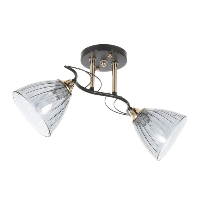 Люстра Люстра "Сальма" 2хЕ27 40Вт черный 48х18х24см BayerLux