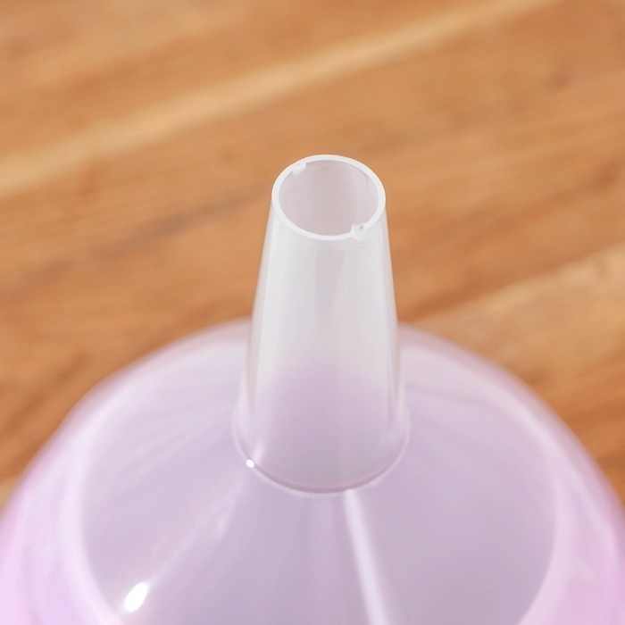 Воронка-сито пластиковая «Комбо», 28×15×15,3 см, цвет сиреневый Воронка-сито пластиковая «Комбо», 28×15×15,3 см, цвет сиреневый