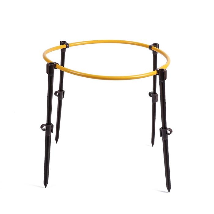 Кустодержатель, d = 50 см, h = 55 см, ножка d = 2 см, пластик, МИКС Кустодержатель, d = 50 см, h = 55 см, ножка d = 2 см, пластик, МИКС