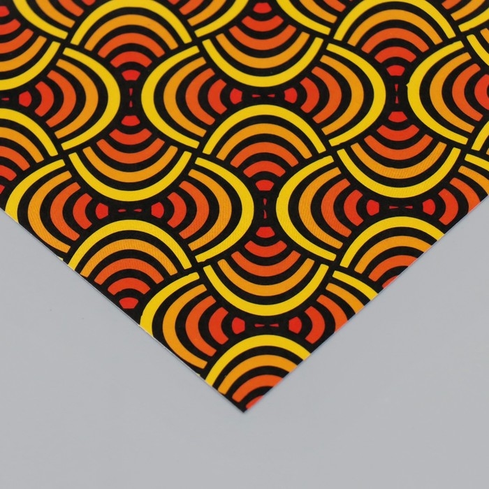 Бумага для скрапбукинга Бумага для скрапбукинга "Летняя волна" плотность 180 гр набор 10 шт 15,5х17 см