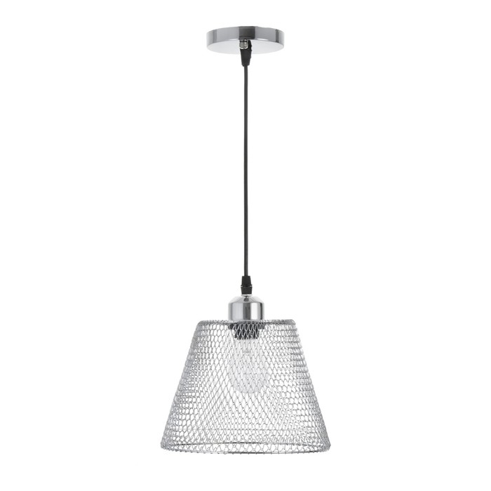 Светильник BayerLux Светильник BayerLux "Фиш" Е27 40Вт хром 20х20х16-116см