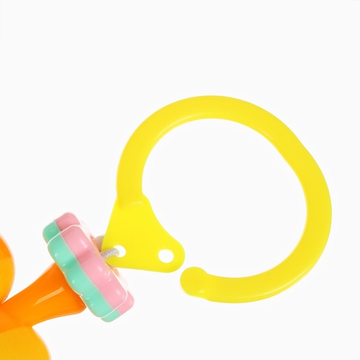 Растяжка на коляску/кроватку «Слоник», 3 игрушки с погремушками, цвет МИКС, Крошка Я Растяжка на коляску/кроватку «Слоник», 3 игрушки с погремушками, цвет МИКС, Крошка Я