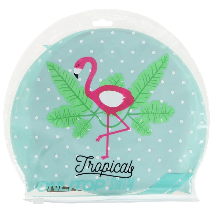 Шапочка для плавания детская ONLITOP, силиконовая, обхват 46-52 см Шапочка для плавания детская ONLITOP, силиконовая, обхват 46-52 см