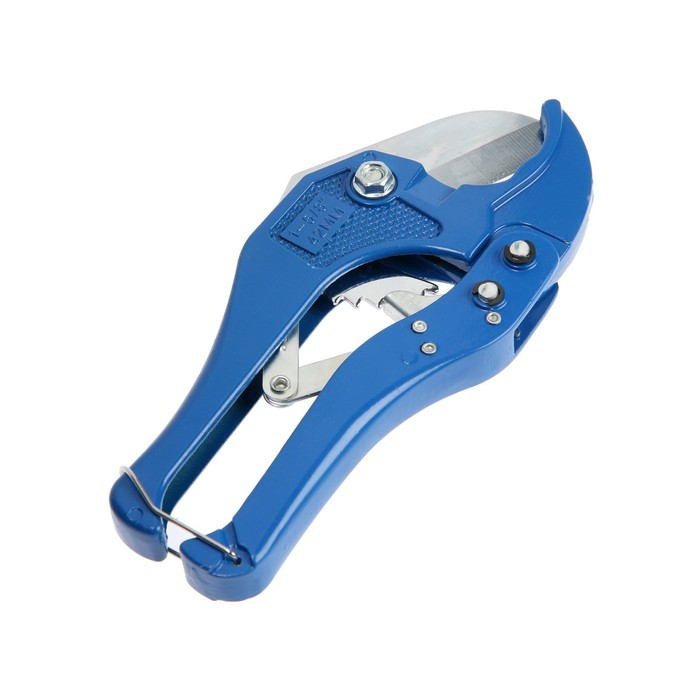 Ножницы для резки труб ТУНДРА по пластику, полуавтомат, усиленные, до 42 мм Ножницы для резки труб ТУНДРА по пластику, полуавтомат, усиленные, до 42 мм