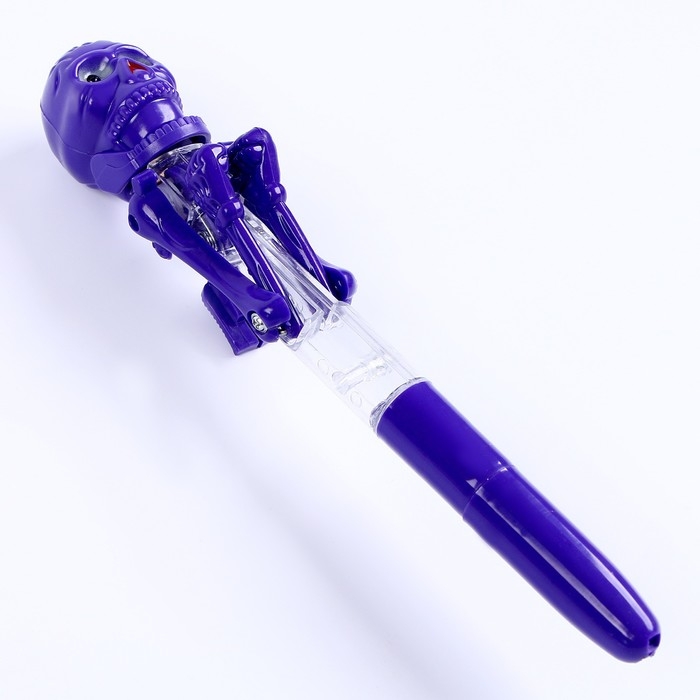 Прикол ручка «Скелет», боксёр, светятся глаза, цвета МИКС