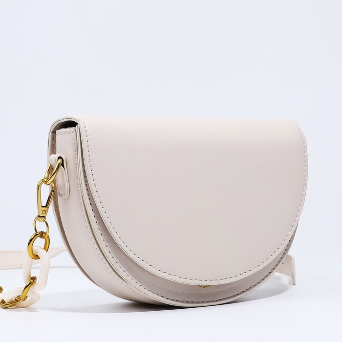 Сумка-мессенджер на молнии, цвет белый Сумка-мессенджер на молнии, цвет белый