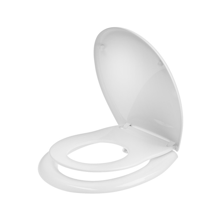 Сиденье для унитаза  Сиденье для унитаза "Уклад" СУ  80C.09.80 СЕМЕЙНОЕ, с детской накладкой, 2 в 1