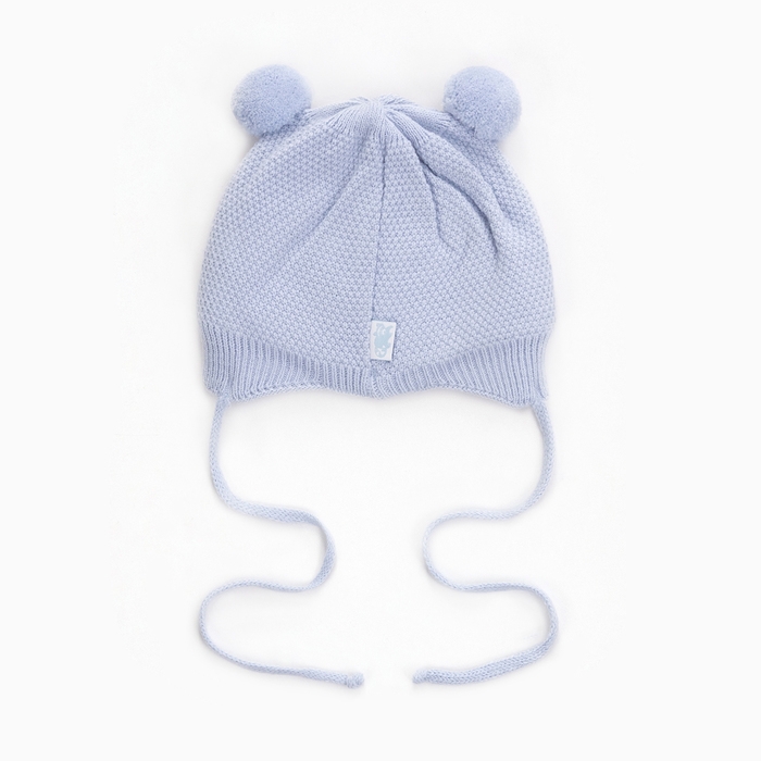Шапка детская, цвет голубой, размер 38-40 Шапка детская, цвет голубой, размер 38-40