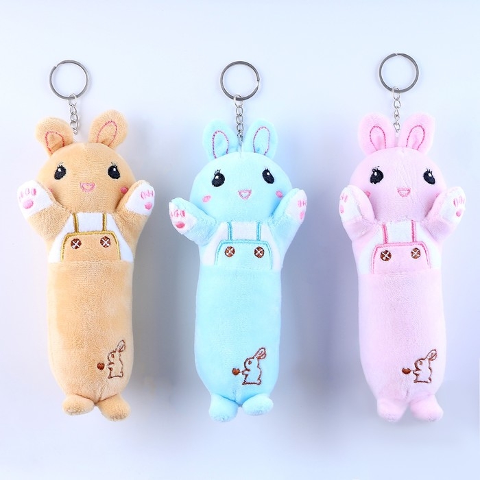 Брелок &laquo;Зайка&raquo;, 15 см, цвета МИКС