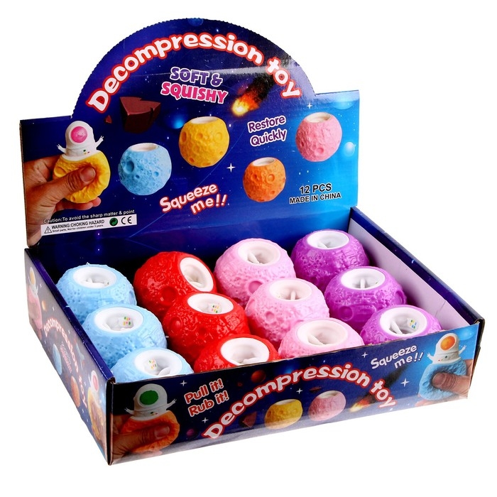 Антистресс игрушка - мялка «Космос», цвета МИКС Антистресс игрушка - мялка «Космос», цвета МИКС