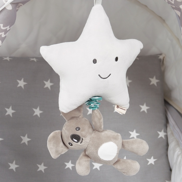 Подвеска музыкальная «Малыш Коала», с пищалкой, на кроватку, коляску, Крошка Я Подвеска музыкальная «Малыш Коала», с пищалкой, на кроватку, коляску, Крошка Я