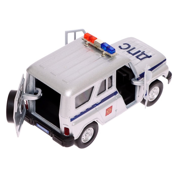 Игровой набор «Гараж полицейского участка с УАЗ Хантер», 22 см, ворота, световые и звуковые эффекты Игровой набор «Гараж полицейского участка с УАЗ Хантер», 22 см, ворота, световые и звуковые эффекты