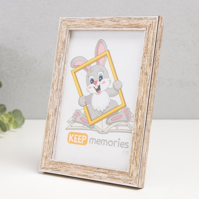 Фоторамка пластик Фоторамка пластик "Акварель" 10х15 см, прованс