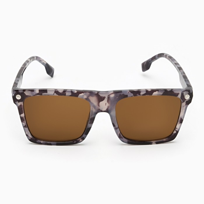 Очки солнцезащитные Очки солнцезащитные "OneSun", uv 400, дужка 15 см, ширина 14.5 см, линза 4.3 х 5.2 см