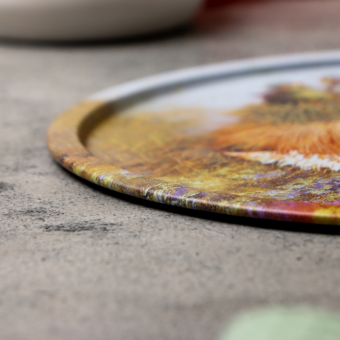 Набор тарелок декоративных Набор тарелок декоративных "Ангел семейного счастья", 3 шт, 20 х 0,4 х 0,32 см, металл