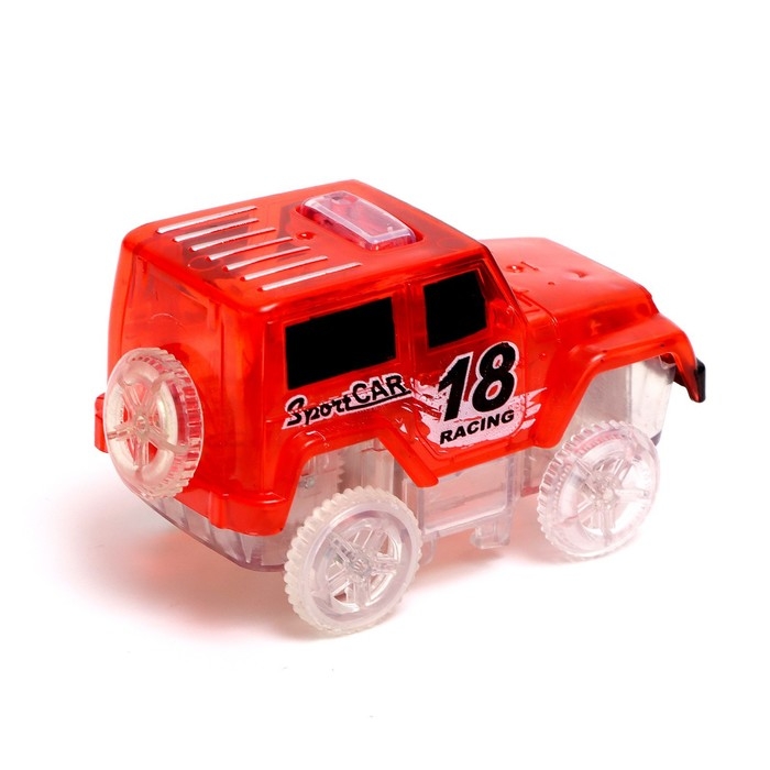 Автотрек Flash Track, гибкий, светится в темноте, 516 см, 162 детали Автотрек Flash Track, гибкий, светится в темноте, 516 см, 162 детали