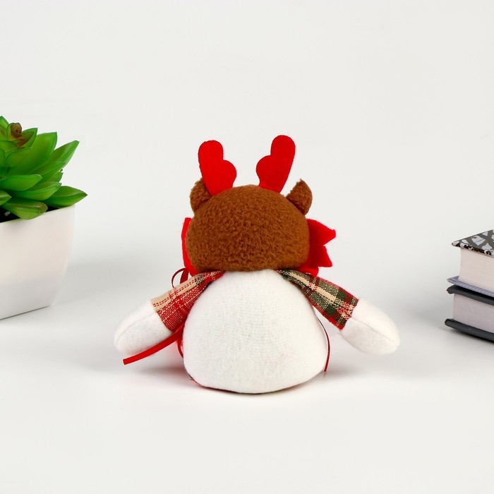 Новый год! Мягкая игрушка «Олень», цвет МИКС Новый год! Мягкая игрушка «Олень», цвет МИКС