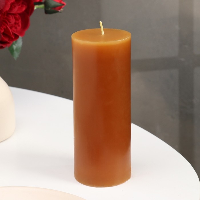 Свеча-цилиндр ароматическая Свеча-цилиндр ароматическая "Лаванда и цитрус", 6х15 см