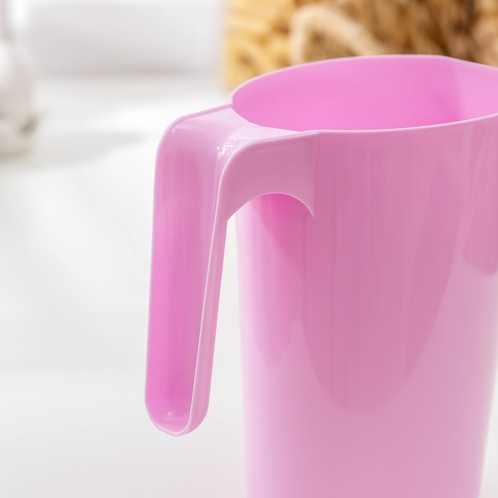 Кувшин для молока, 1 л, пластик, МИКС Кувшин для молока, 1 л, пластик, МИКС