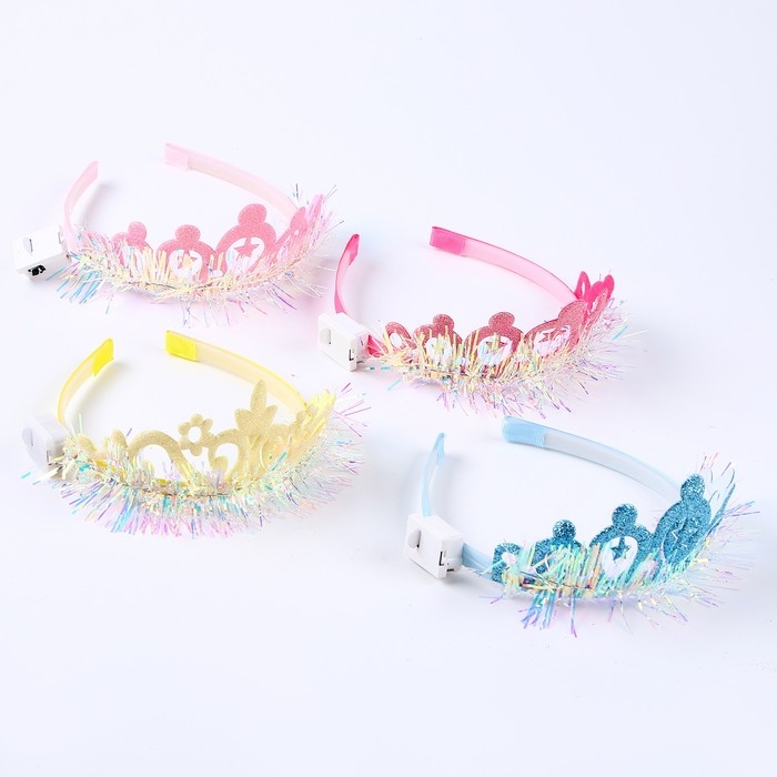 Корона «Принцесса» световая, цвета МИКС Корона «Принцесса» световая, цвета МИКС