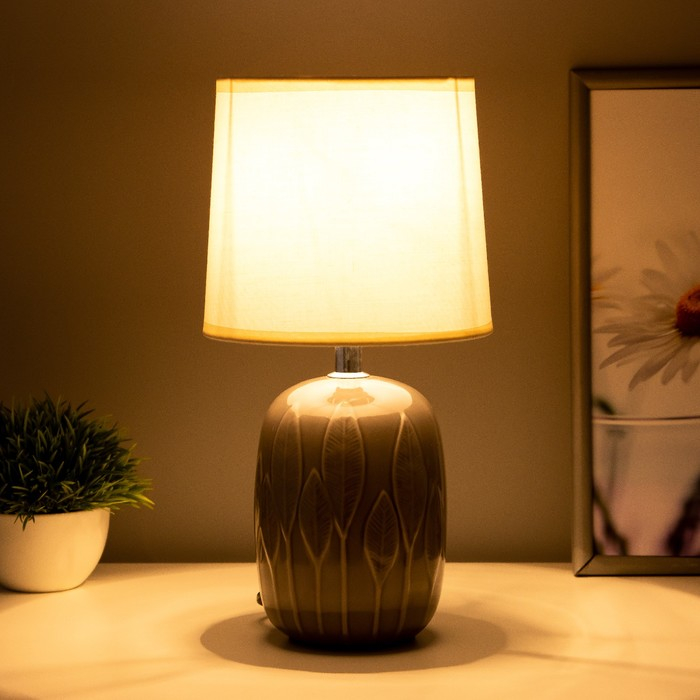 Настольная лампа Ясень" Е14 1х40Вт  17,5х17,5х34 см RISALUX