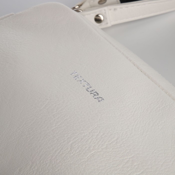 Сумка женская через плечо TEXTURA, маленький размер, цвет белый Сумка женская через плечо TEXTURA, маленький размер, цвет белый