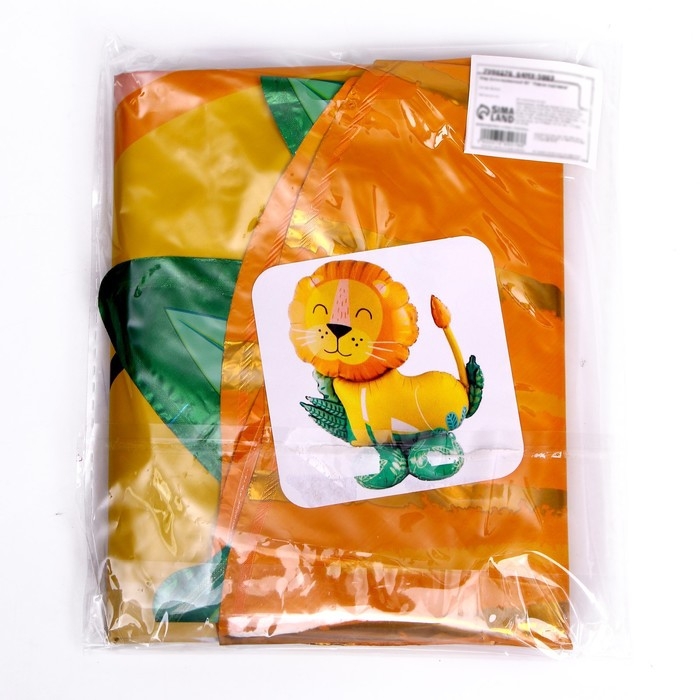 Шар фольгированный 30 Шар фольгированный 30" «Лев на подставке», под воздух