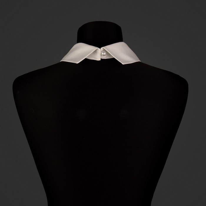 Воротник съёмный, 43 × 5 см, цвет айвори Воротник съёмный, 43 × 5 см, цвет айвори