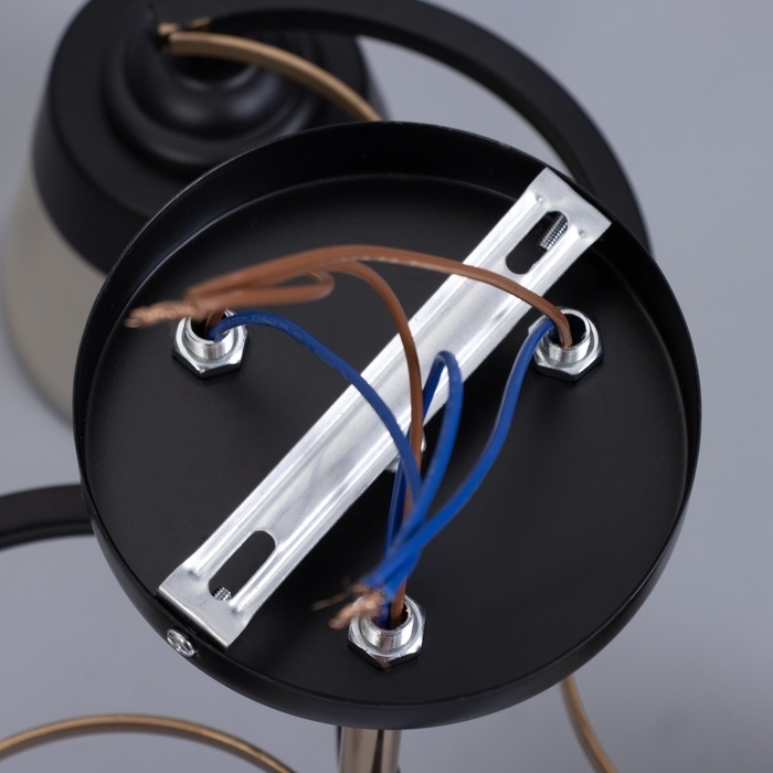 Люстра Люстра "Рори" 3хЕ27 40Вт черный 44х44х17,5 см