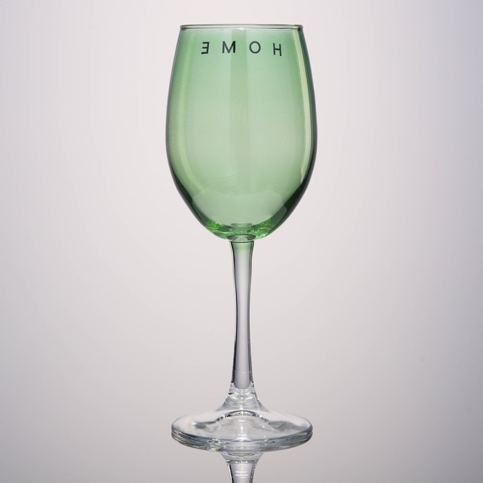 Бокал для вина «Home», 360 мл, зеленый Бокал для вина «Home», 360 мл, зеленый