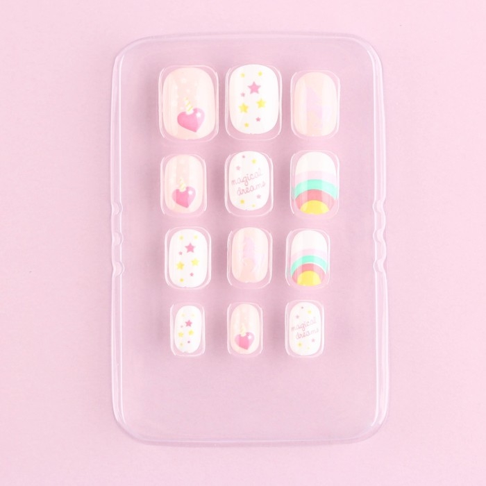 Детские накладные ногти «Самая милая», 12 шт Детские накладные ногти «Самая милая», 12 шт