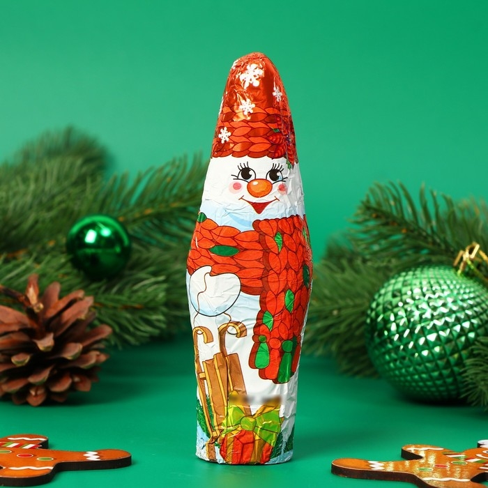 Новый год. Кондитерское изделие "Снеговик", 40 г