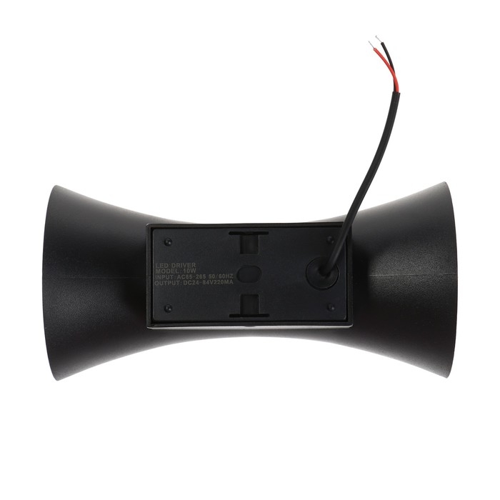 Светильник фасадный «Элегант», FSD-035, 10Вт, 3000К, 1 луч, IP65, 220В, пласт., черно-золот.   10084 Светильник фасадный «Элегант», FSD-035, 10Вт, 3000К, 1 луч, IP65, 220В, пласт., черно-золот.   10084