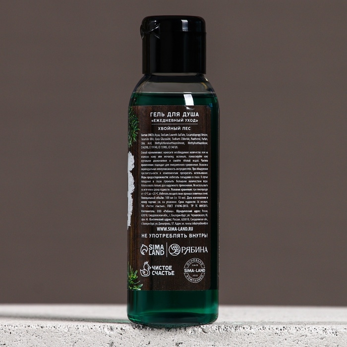 Набор "Богатства и успеха", мини гель для душа и мочалка