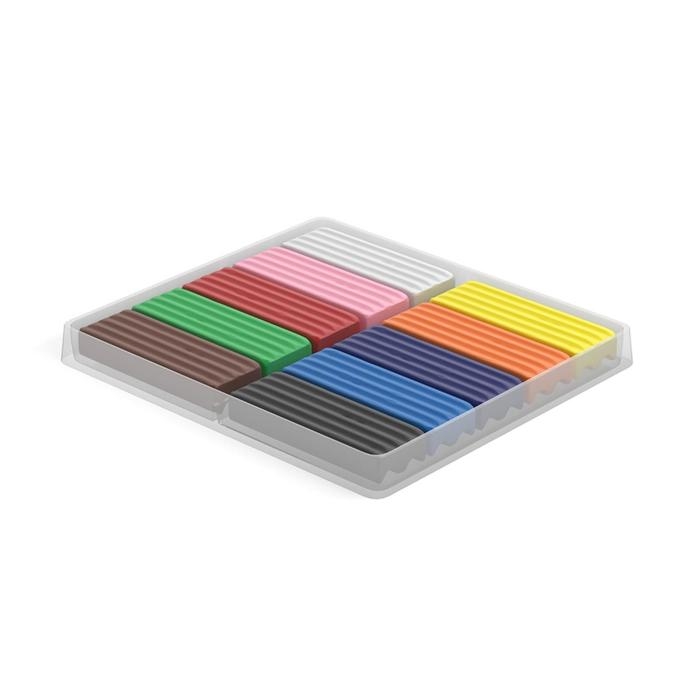 Пластилин 10 цветов 160 г Erich Krause, европодвес, экономичная упаковка Пластилин 10 цветов 160 г Erich Krause, европодвес, экономичная упаковка