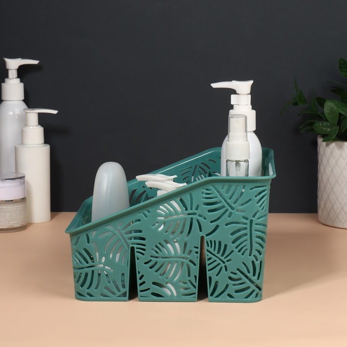 Органайзер для хранения, 5 секций, 20 × 19 × 12 см, цвет МИКС