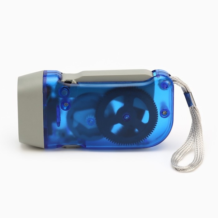 Фонарь ручной аккумуляторный, 1 Вт, 300 мАч, LED, динамо зарядка Фонарь ручной аккумуляторный, 1 Вт, 300 мАч, LED, динамо зарядка